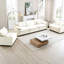 Velours côtelé beige 5, coussins et coussins moelleux, look cinéma maison, simple et confortable 3 + 2 lits simples, conception de cinéma, flair