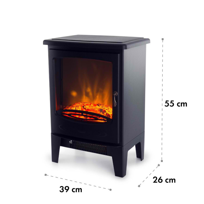 Klarstein 39cm W Electric Stove, Black