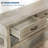 47.2" Entryway Table, Console Table With 2 Storage Drawers, 3 Tier Farmhouse Wooden Sofa Table, Hallway Table for Entryway, Living Room-Grey
