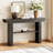 55" Farmhouse Console Table,Wooden Narrow Long Entryway Foyer Table-1315888973