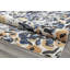 Tapis bleu miel Valentina-127939285