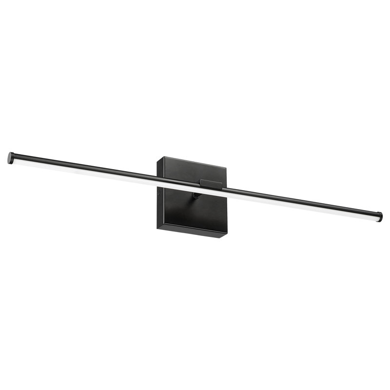 Deshaunte Dimmable LED Vanity Light, Black