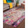 Ector Washable Abstract Indoor Rug