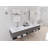 YU-Toronto-90MO 81.5" Double Bathroom Vanity Base, Ready to Install-94320434