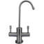 Distributeur d'eau chaude et froide contemporain à 2 leviers 10 "avec filtre, bonde d'évier et garniture d'élimination Contemporary-98407097