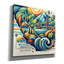 «California Abstract» par Rey Klimt, art mural sur toile-666868988