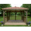 3.5m x 3.5m Wooden Gazebo with Cedar Roof with Installation Service