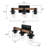Rheata Dimmable Modern Farmhouse Wood Vanity Light-329714121