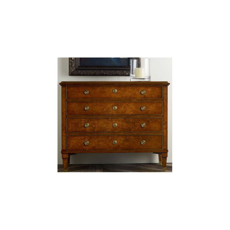 19th Century Accent Chest, Burl