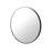 24"  Large Round Black Circular Mirror