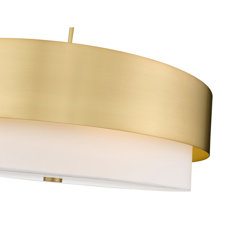 6 - Light Pendant, Modern Gold