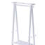 Portemanteau sur pied 59 po, finition blanche