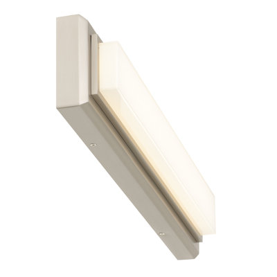 Brushed Nickel, 24 - Inches, Led Bathroom Vanity Bar, Energy Smart, 3 Color Temperature Choices, Dual Mount, Dimmable Feature, Easy To Install, Integrated Led, Options, Functionality, Simple Setup,