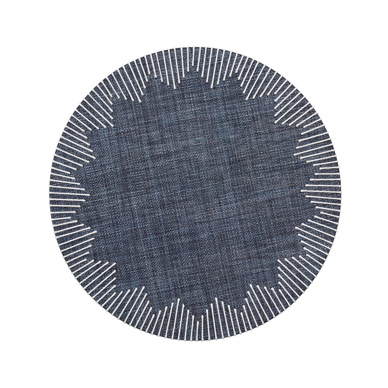 Dreamweaver Placemat, Navy/White