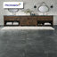 Carreau de vinyle de luxe ADURA®Flex avec Microban® Baltic Stone Storm 18 po x 18 po x 2,5 mm avec couche d'usure de 20 mil