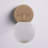 Jacquelyn 1 - Light Dimmable Armed Sconce