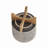 S/2 5/8" MESH PLANTER W/ STAND, TAN