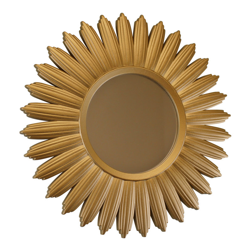 Currier Engineered Wood Flat Wall Mirror