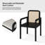 Chaise avec accoudoirs avec coussin amovible Amadou-1028570739