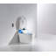 Siège de toilette une pièce allongé 1,28 GPF-70376632