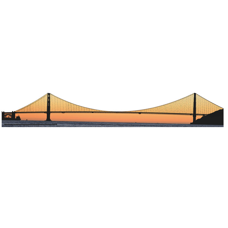 Pont debout Golden Gate