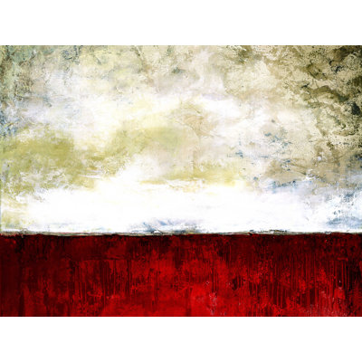 Abstrait abstrait - peinture sur toile tendue