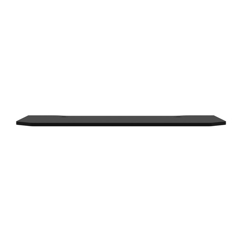 Desk Worktop, Made of Engineered Wood, , Black, 2.2cm H x 1384cm W x 68cm D