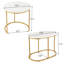 Ensemble de tables basses 2 pièces Amaras