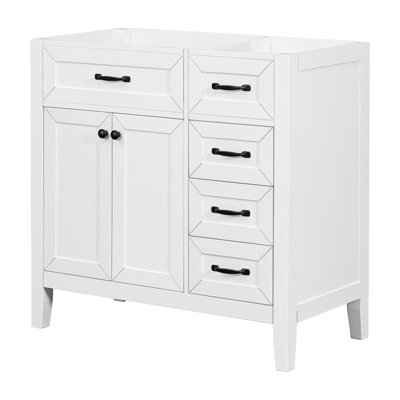 Base de meuble-lavabo simple 35,5 po seulement