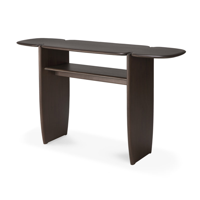 Polished Imperfect 51.2'' W Solid Wood Console Table, Expresso, 30" H x 51" W x 15.8" D