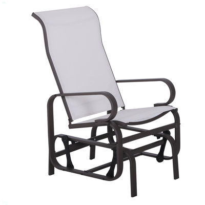 Fauteuil oscillant d'extérieur Outsunny