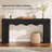 63" Farmhouse Console Table