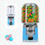 Candy Machine Toy Vending Machine Candy Dispenser Household and Commercial