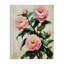 Toile peinte coquelicots roses avec bourgeons, design par Petal Prints Design-1191336130