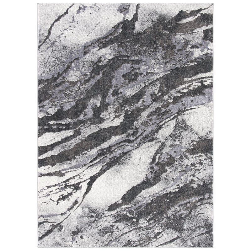 Tonsina Pacific Performance Abstract Rug, Rectangle 6'7" x 9'