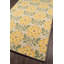 Tapis jaune en laine touffeté à la main Dottie-19231656