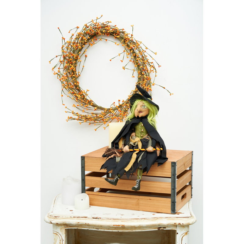 Figurine d'Halloween Hortense Little Witch Joe Spencer Gathered Traditions
