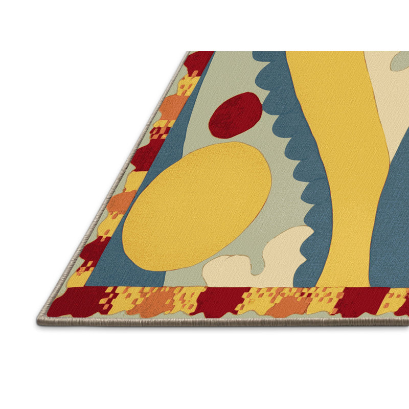 Funky Curl Rug, Rectangle 3' x 5'