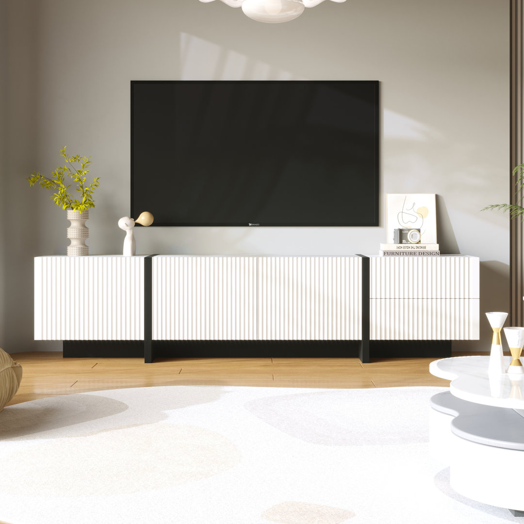 Bartron Tv Cabinet For Tvs Up To 85"
