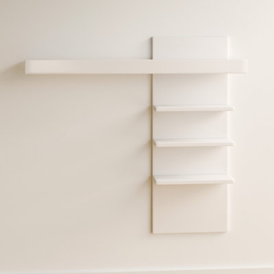 Luann 4 Piece Floating Shelf