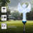 Solar Powered Integrated LED Pathway Light