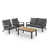 Slate Black Frame/Charcoal Cushion is out of stock selected