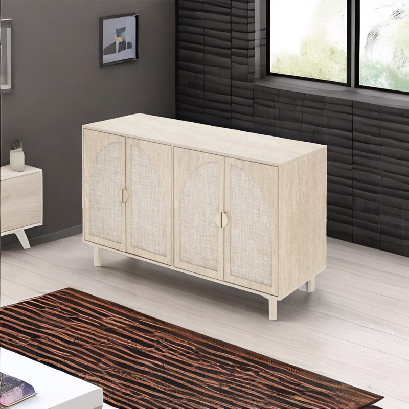 Buffet décoratif Hinth, Naturel