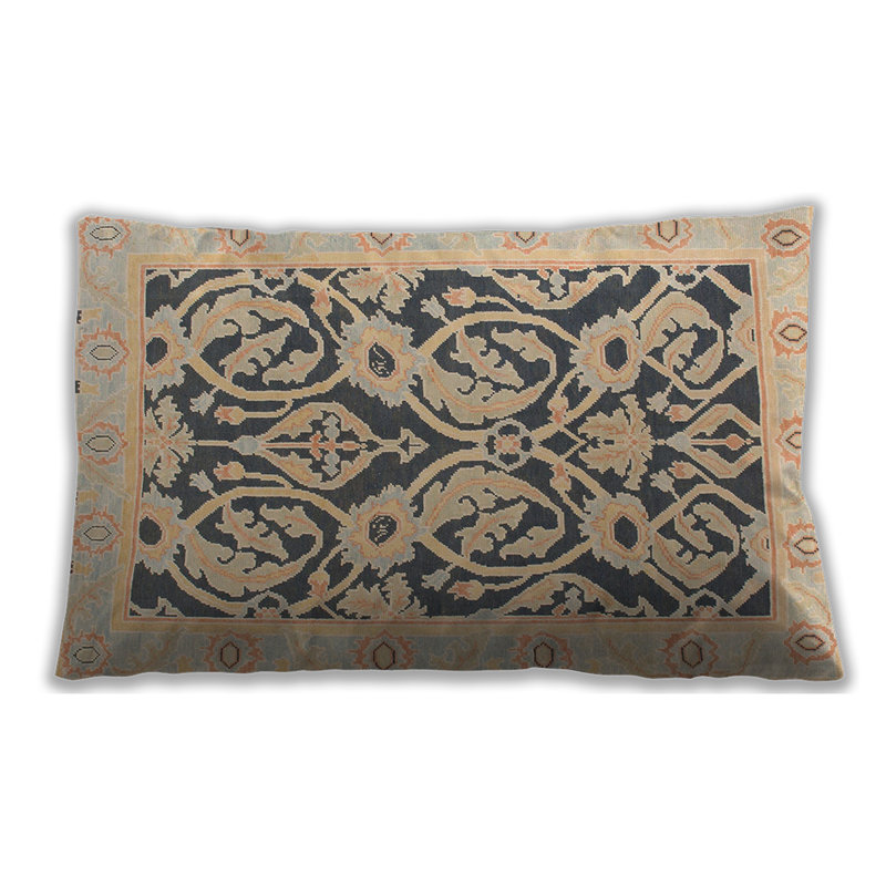 Coussin abstrait lombaire 1139 Abstract, Microsuède