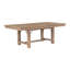 Ensemble de salle à manger en chêne clair avec table à rallonge et chaises d'appoint-2003347181