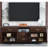 Solid wood new Chinese TV cabinet
