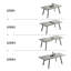 Table de salle à manger extensible Herkus