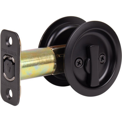 Round Pocket Door Lock