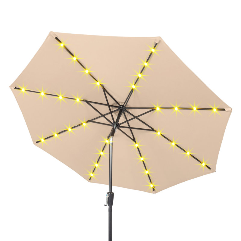 Abat-jour de patio 9 pi 9 pieds, Beige
