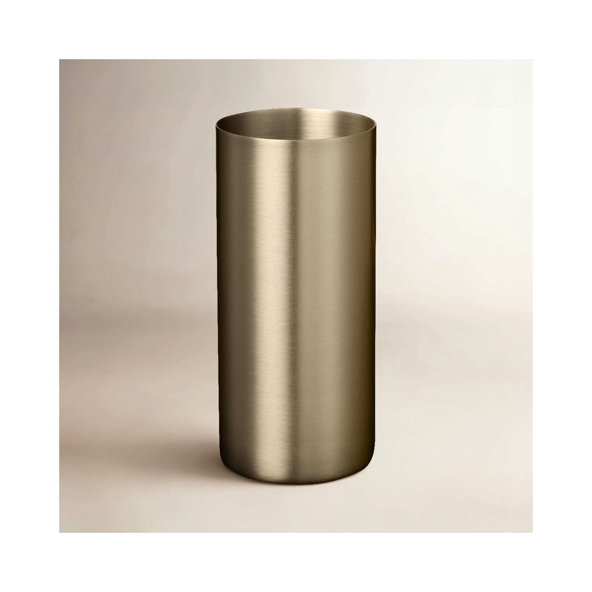 MODO Bathroom Tumbler / Toothbrush Holder, Brass